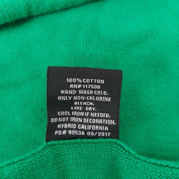 Well Worn Oh Snap Christmas Ugly Sweater Green Holiday Cotton - Picture 4 of 14